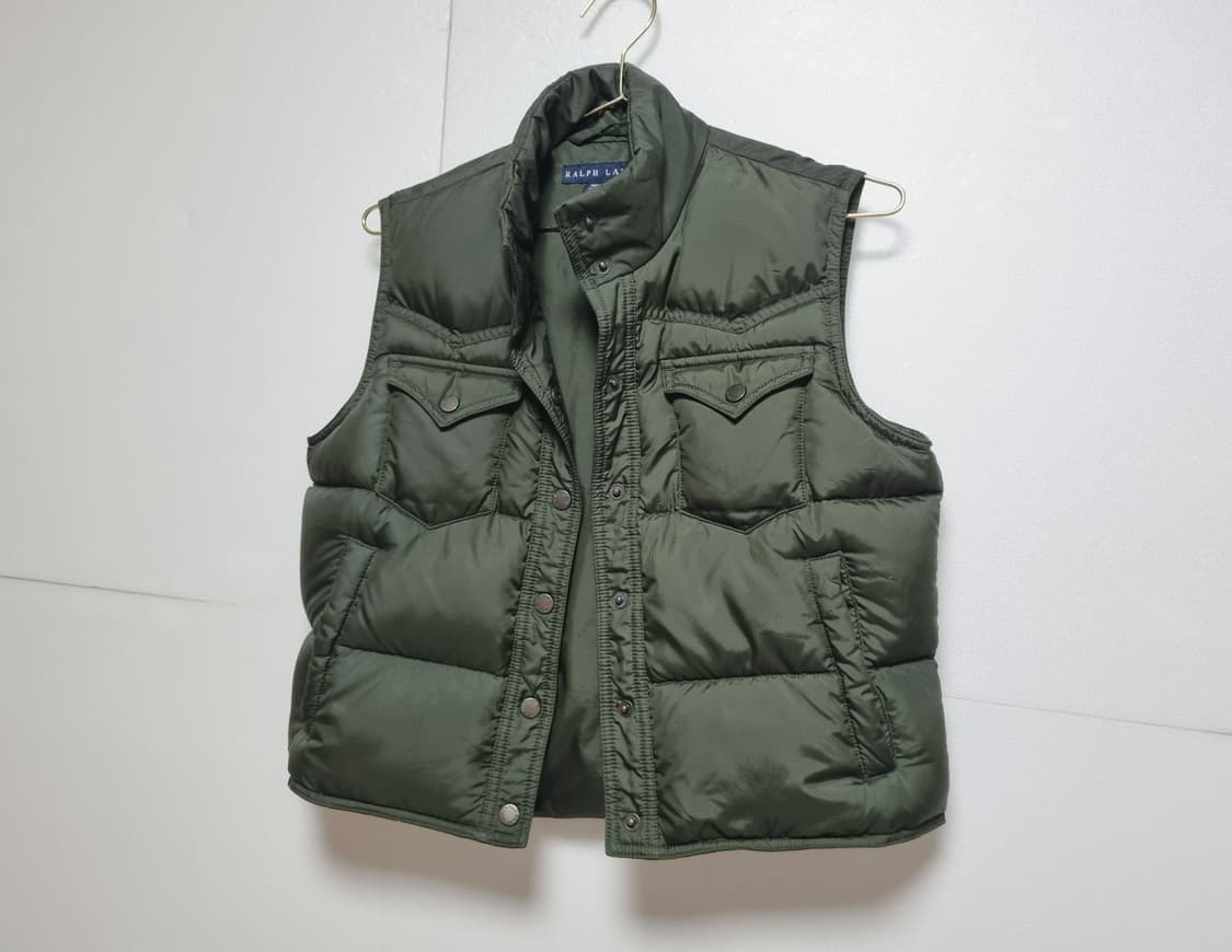 여성 폴로 polo 랄프로렌 우모 패딩 다운 베스트 조끼 파카 상품이미지2