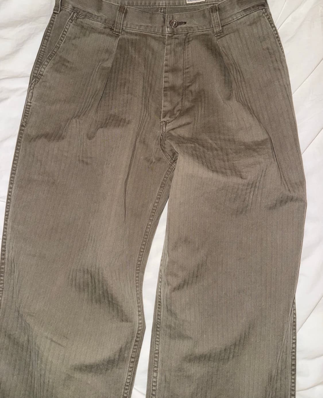 카키스 adusm hbt pant 올리브 상품이미지1