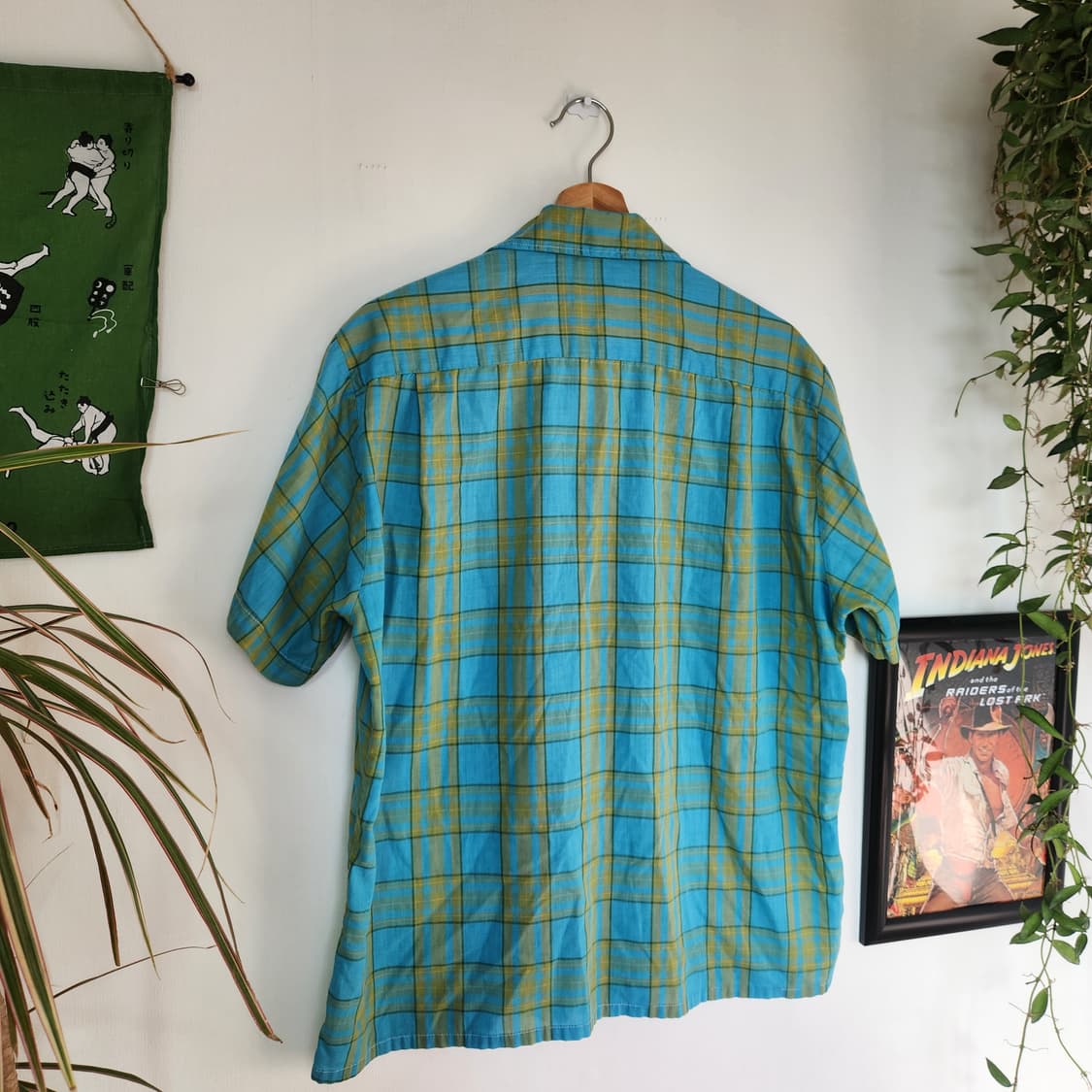 70s JC Penney 타운크래프트 룹카라 하프셔츠(USAmade) 상품이미지8