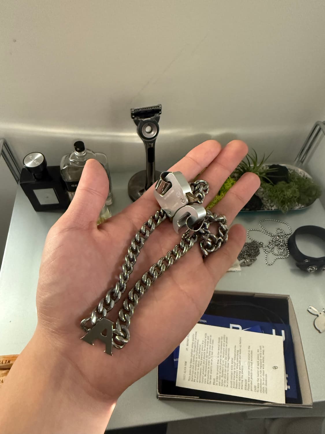 1017 ALYX 9SM CHAIN BUCKLE NECKLACE 상품이미지1