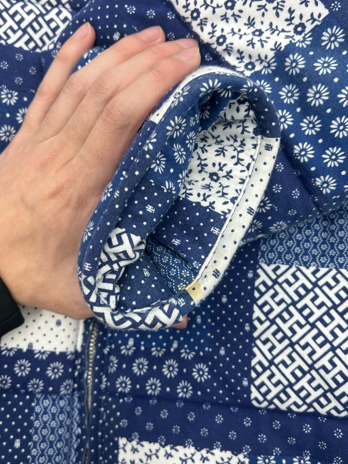 타미힐피거 패이즐리 패턴 패딩 상품이미지8