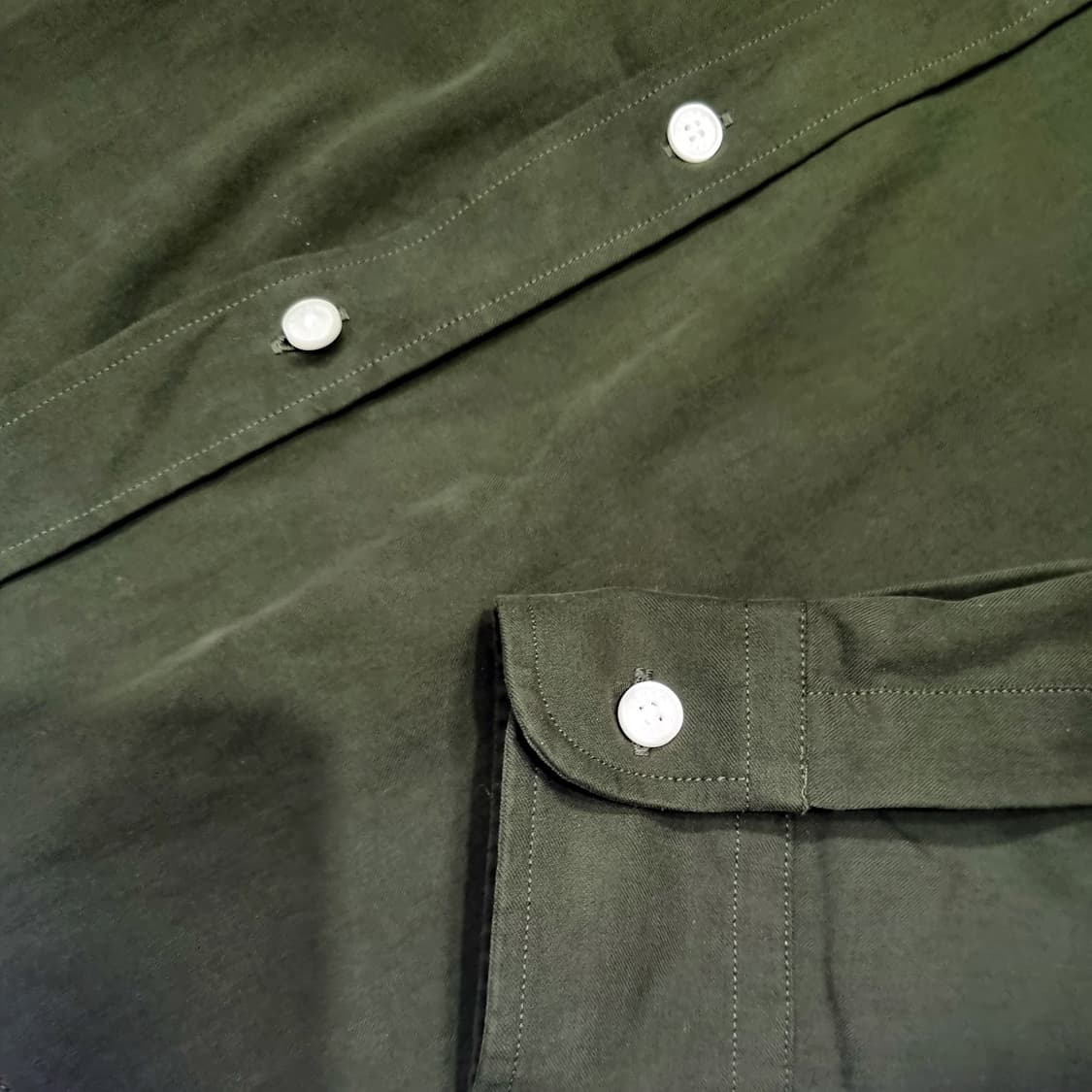 겐조 * 타이거 크레스트 셔츠 * 올리브 * XS 상품이미지6