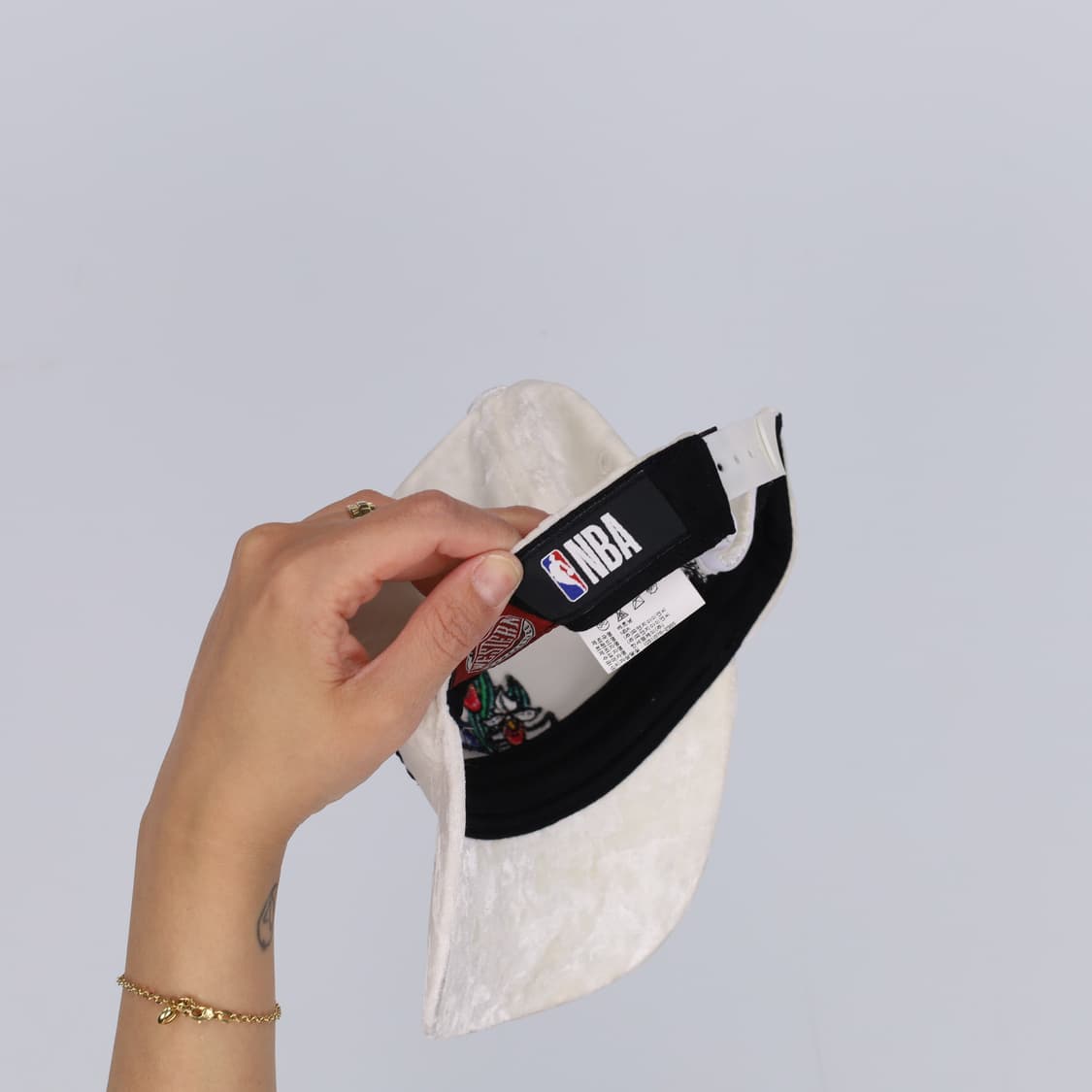 F NBA 벨벳 패치 볼캡 0423H1 상품이미지5