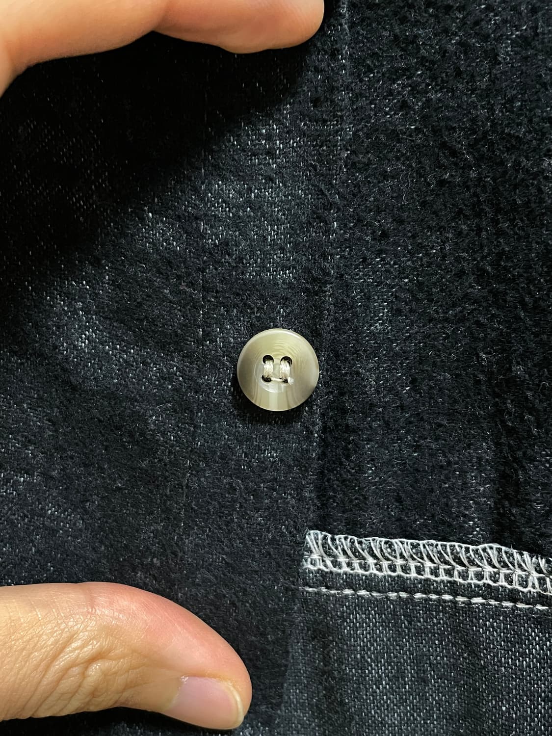 리빌드 바이 니들스 셔츠 블랙 상품이미지5