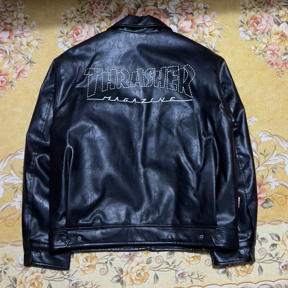 트레셔 레더 자켓 상품이미지2