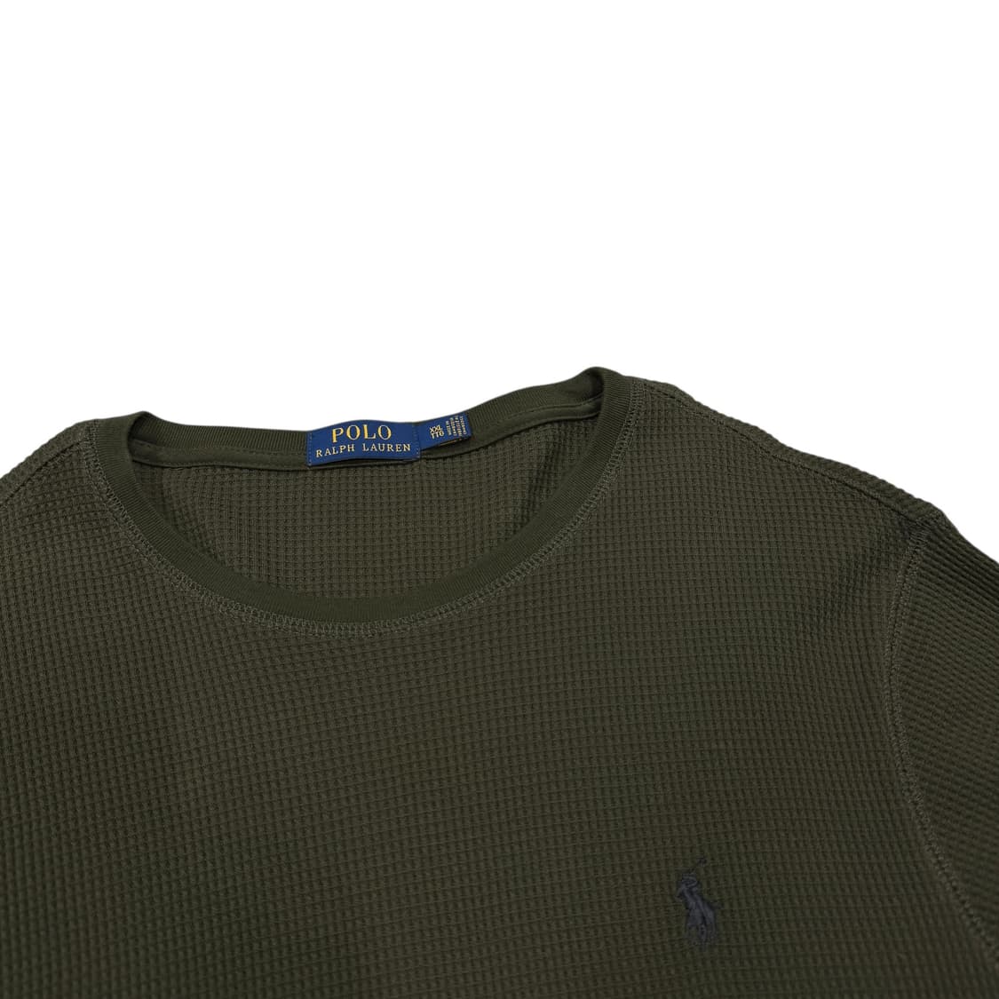 폴로 랄프로렌 와플 롱슬리브 긴팔 카키 2XL 상품이미지2