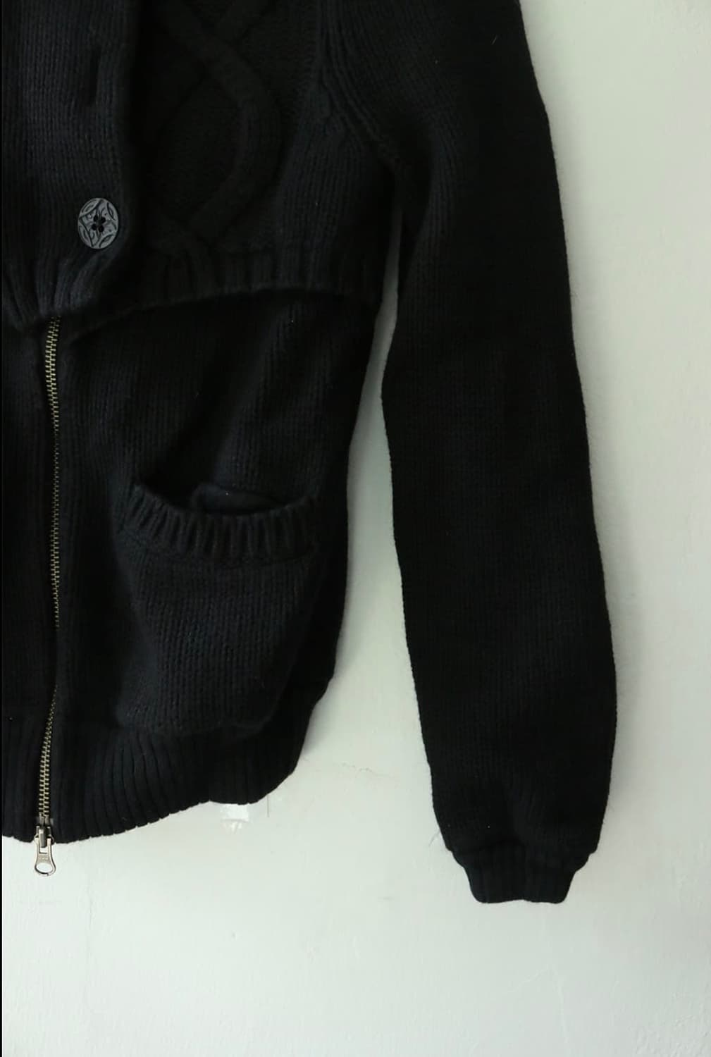 오클리 케이블 니트 집업 상품이미지3