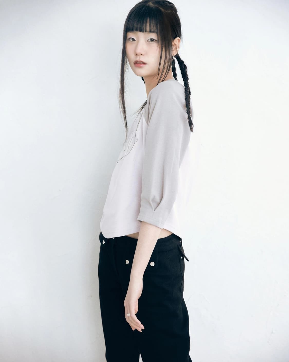 [onska] 온스카 PRINT RAGLAN T-SHIRT 래글런 티셔츠 상품이미지4