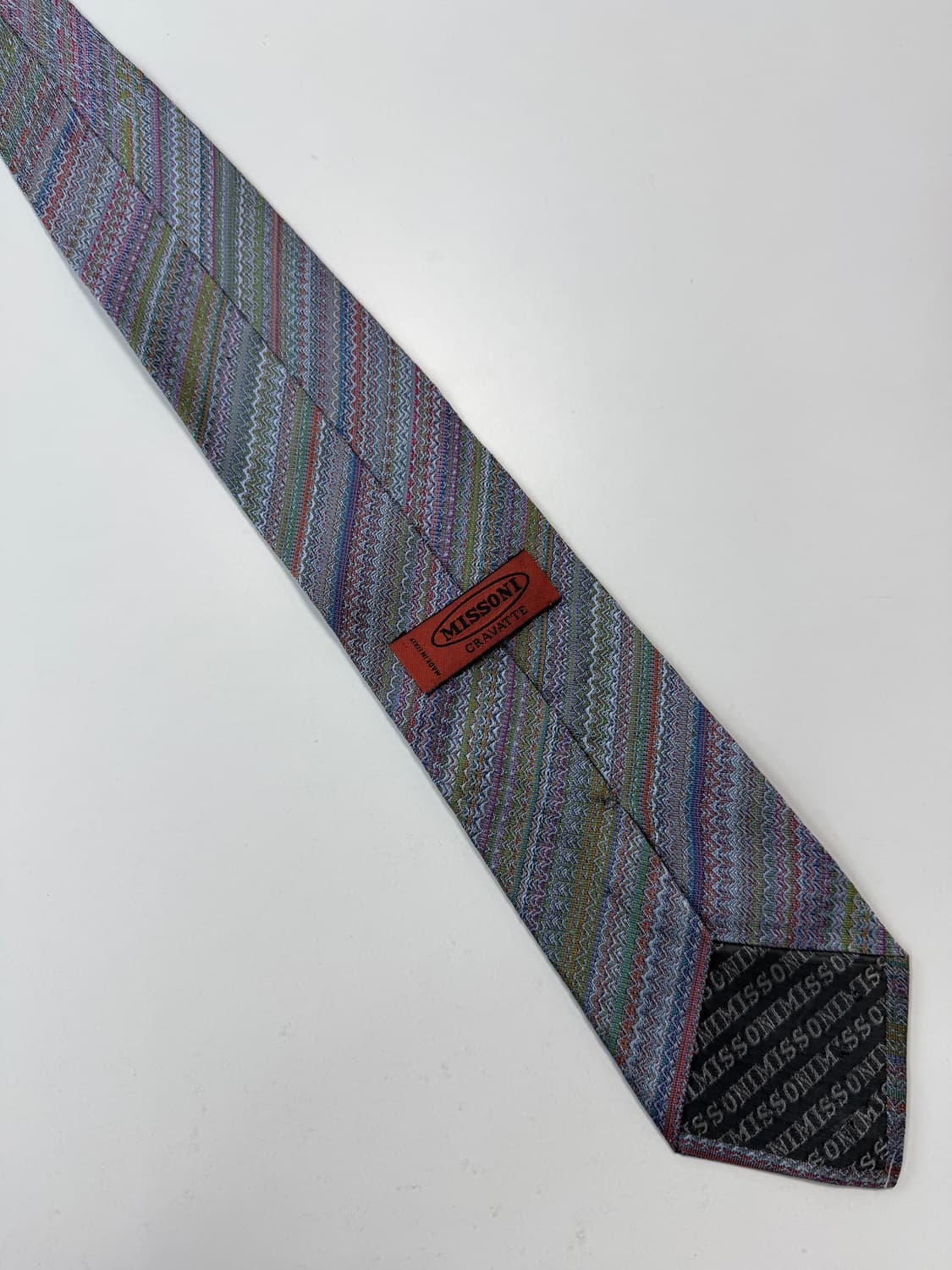 미쏘니 (Missoni) 실크 넥타이 9.2cm 상품이미지3