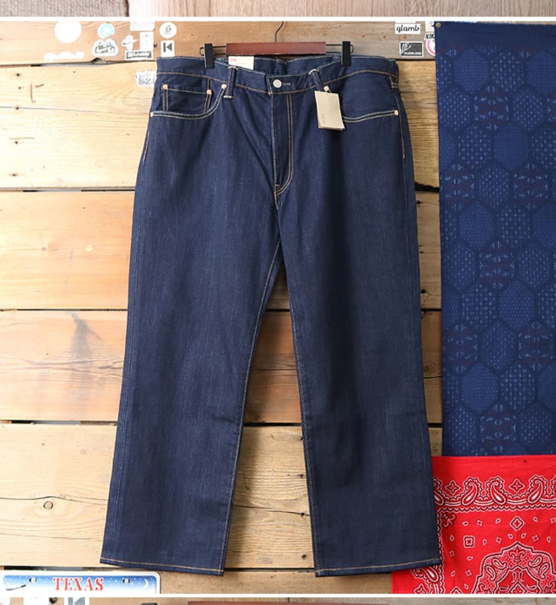 LEVIS 리바이스 502 인디고 진청 데님 38사이즈 새제품 상품이미지2