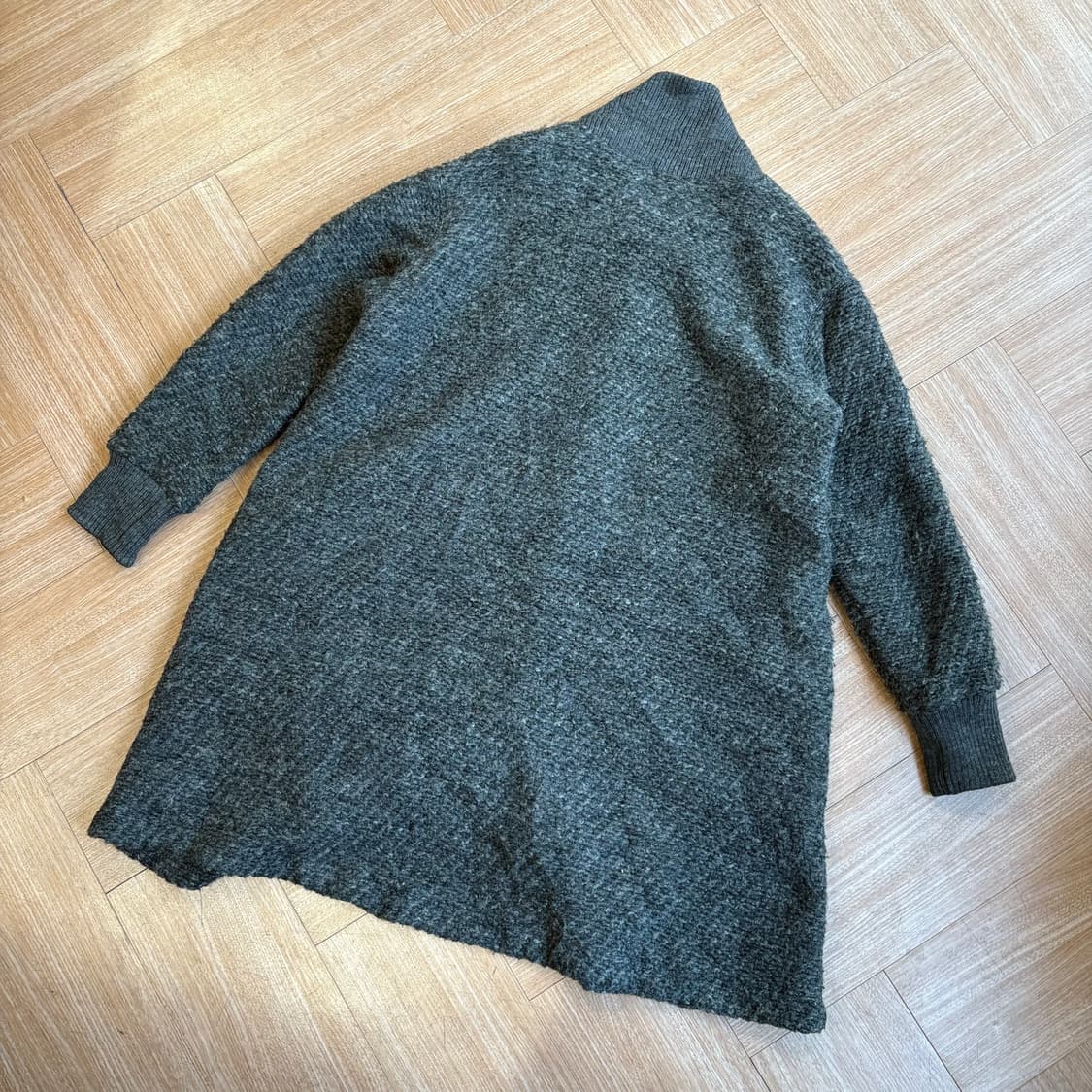 Zucc 주카 헤아리 울 롱 코트 상품이미지6