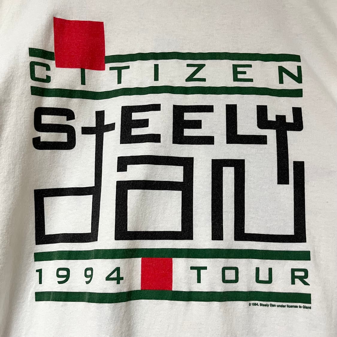 90s 스틸리 댄 밴드티 빈티지 반팔 티셔츠 steely dan 상품이미지4