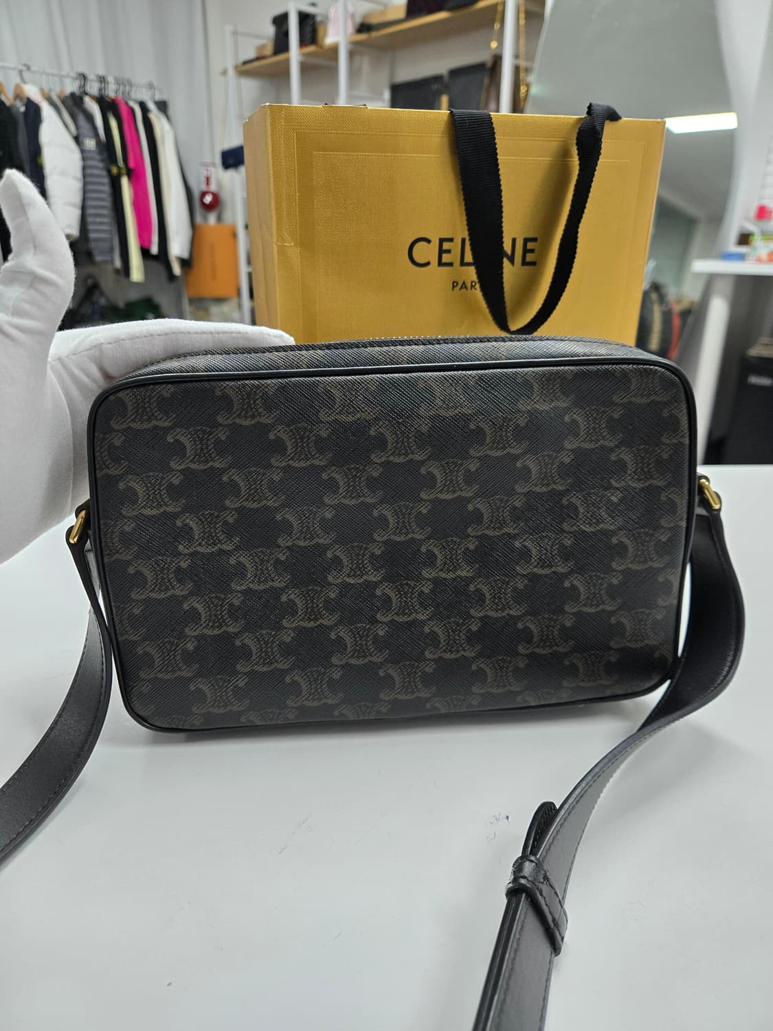 [A급컨디션] 셀린느 트리오페 메신저백 상품이미지3