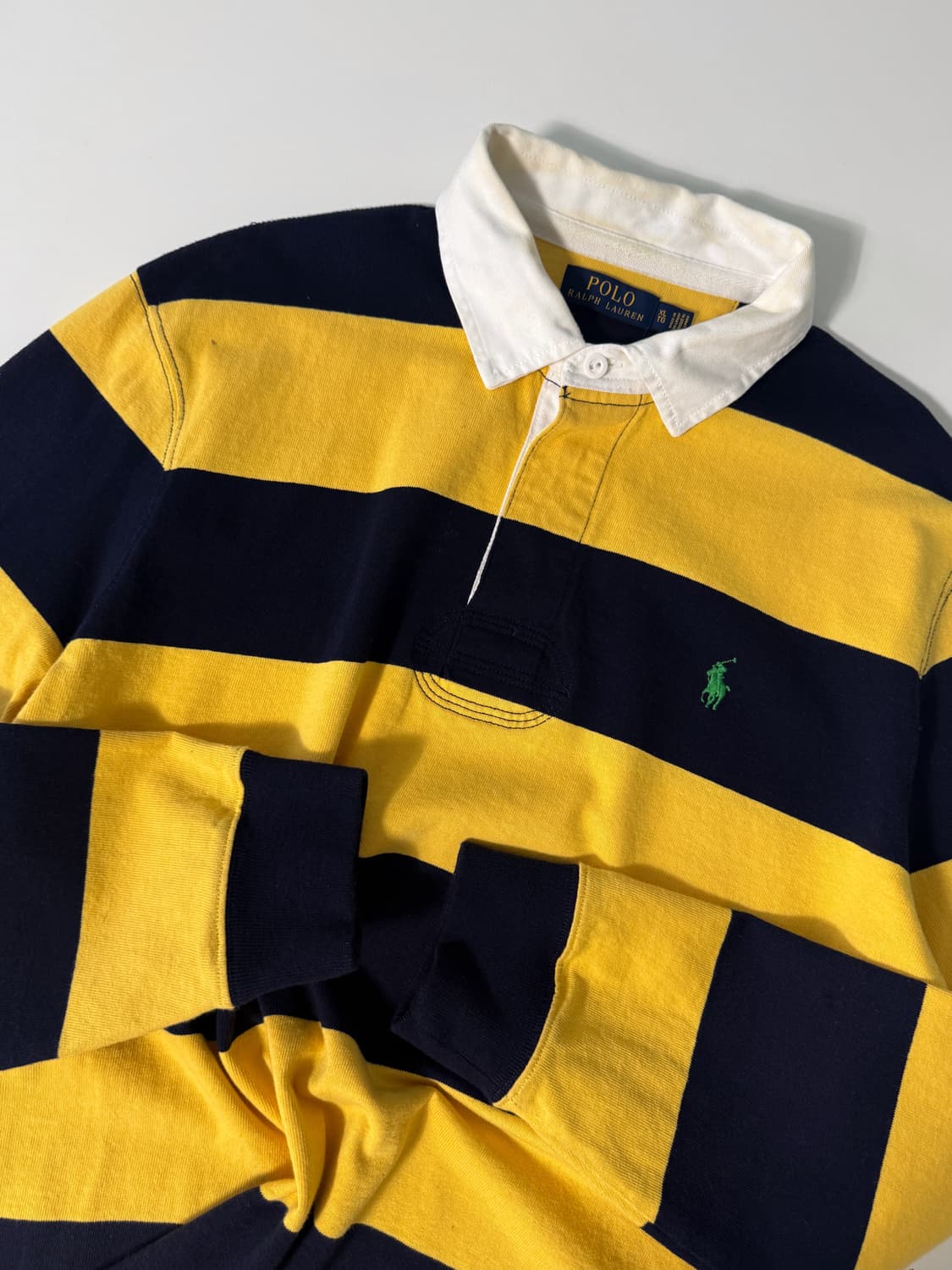 폴로 랄프로렌 오버핏 신형 아이코닉 럭비 단가라 스웻 셔츠 상품이미지2