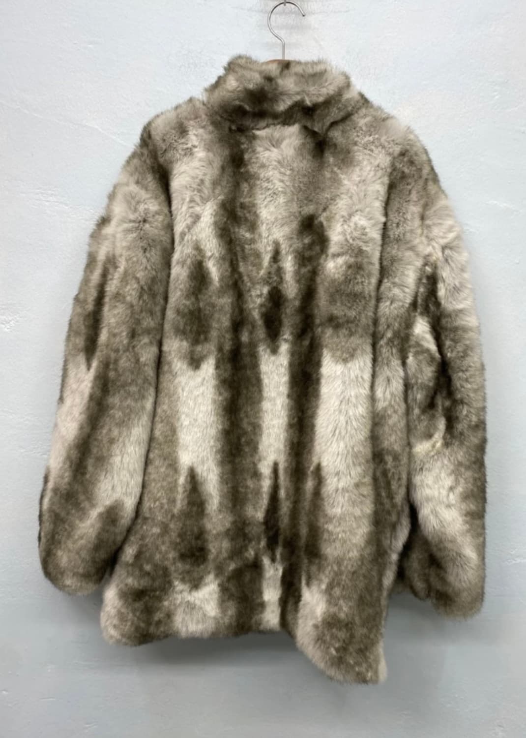 [8621]Gray gradient fur coat# 상품이미지8