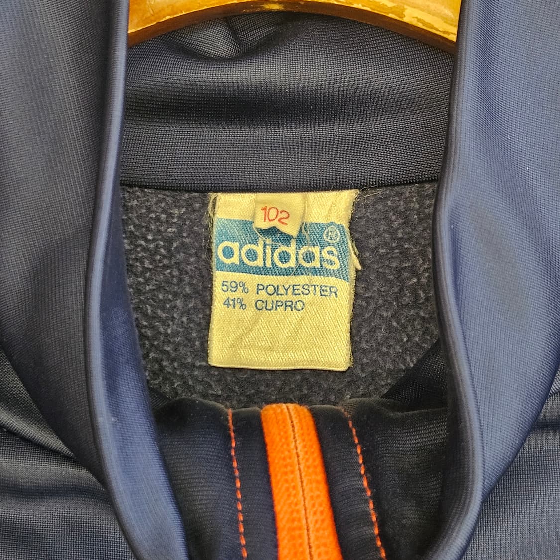 70's ADIDAS 아디다스 트랙자켓 트랙탑 저지 져지 빈티지 M~L 상품이미지6