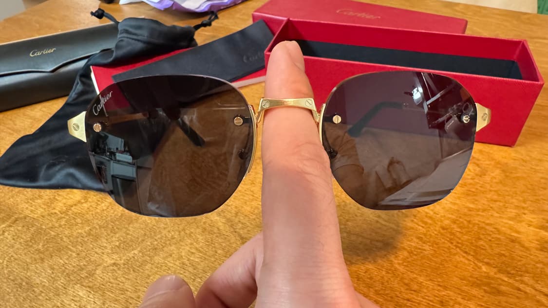 까르티에 선글라스 민트급 상품이미지3