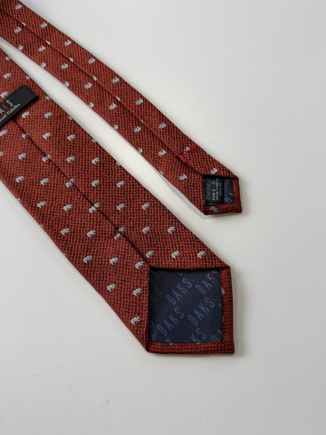 닥스(Daks) 실크 혼방 넥타이 8cm 상품이미지5