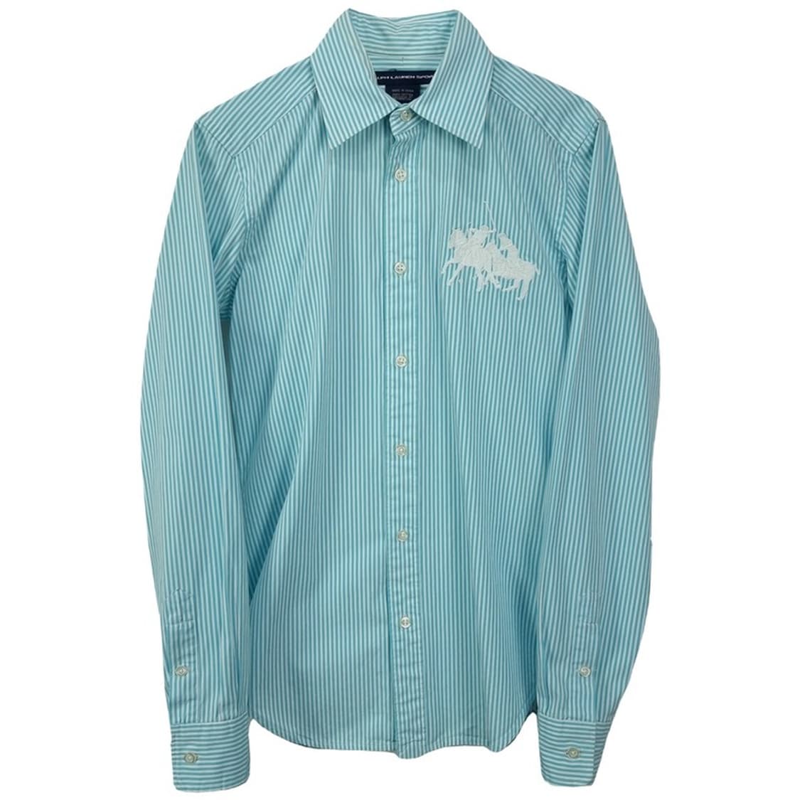 [폴로 랄프로렌] 그래픽 자수 스트라이프 셔츠 M19047 상품이미지2