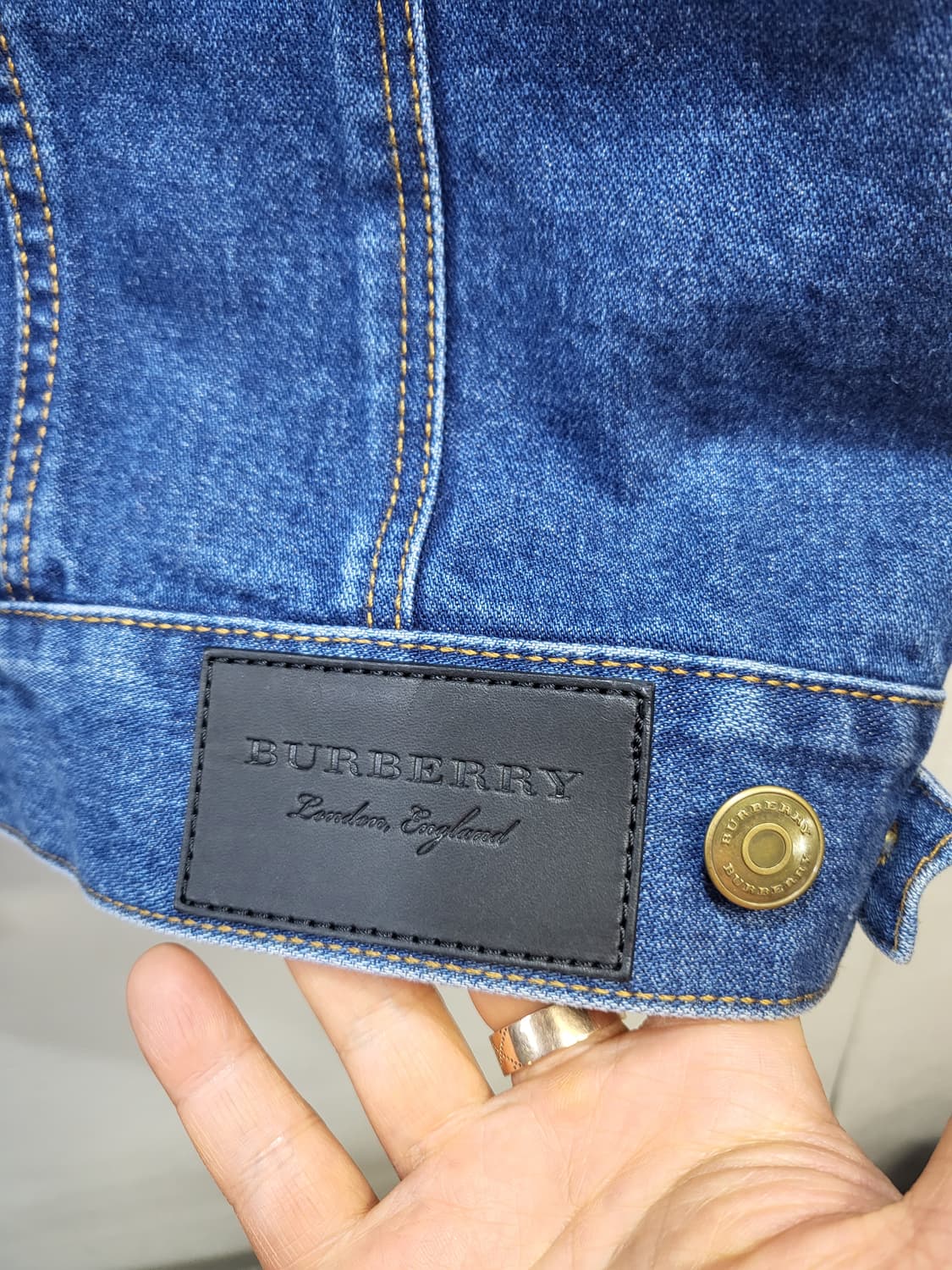 버버리 청자켓 정품 상품이미지3