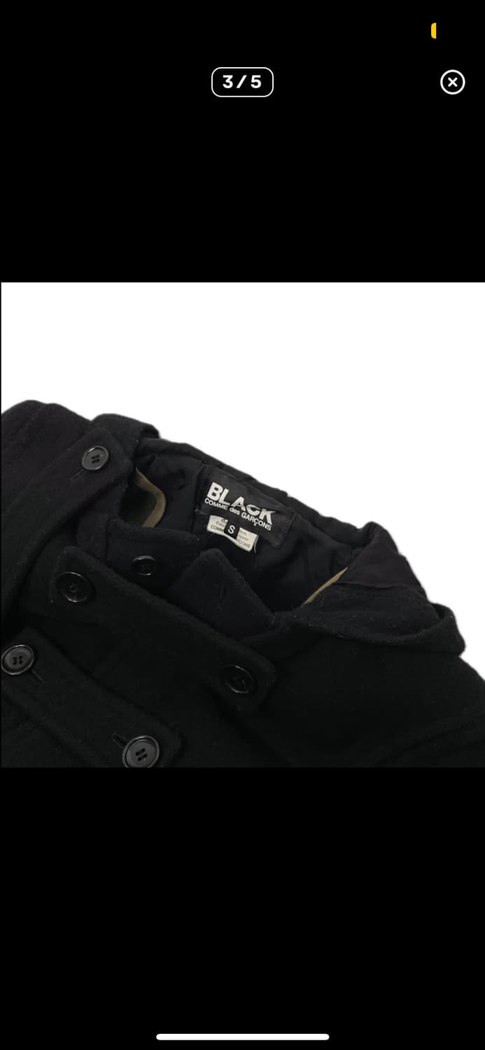 COMME des GARCONS Black 더플코트 상품이미지3