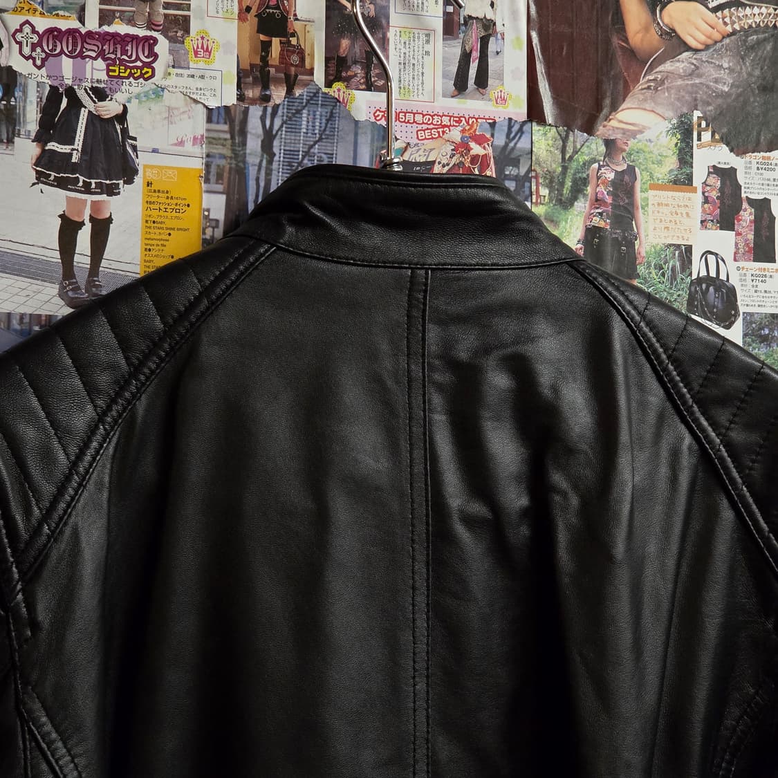 빈티지 바이커 무드 양가죽 자켓 상품이미지7