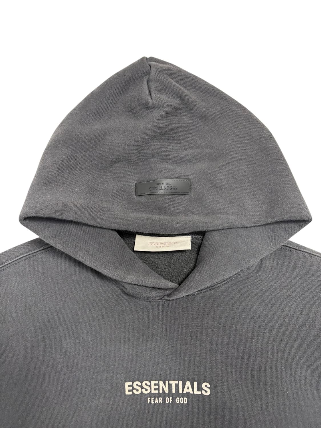 에센셜 후드티 다크그레이 상품이미지7