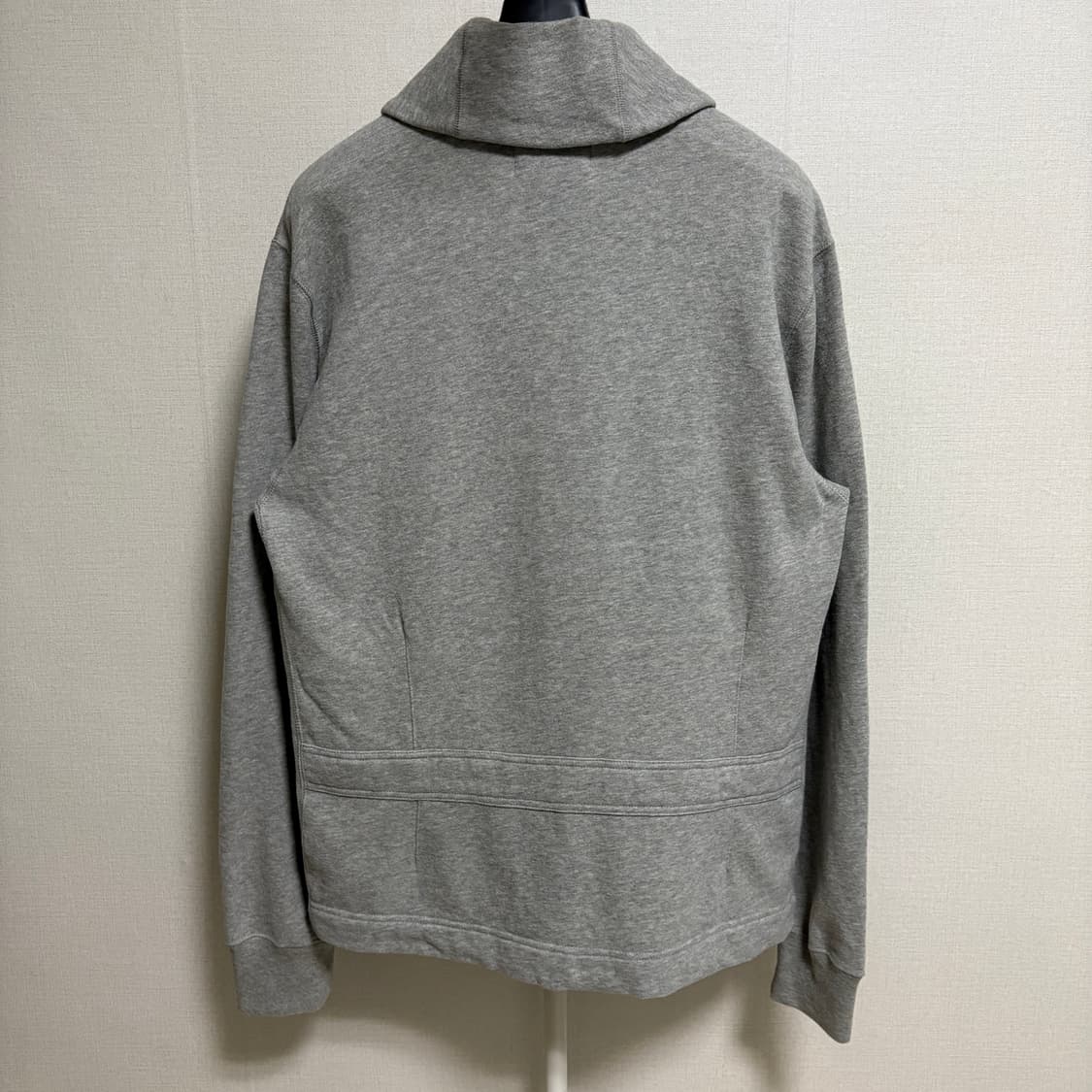 폴로 랄프로렌 기모 숄카라 스웻 가디건 / 그레이, M 상품이미지8