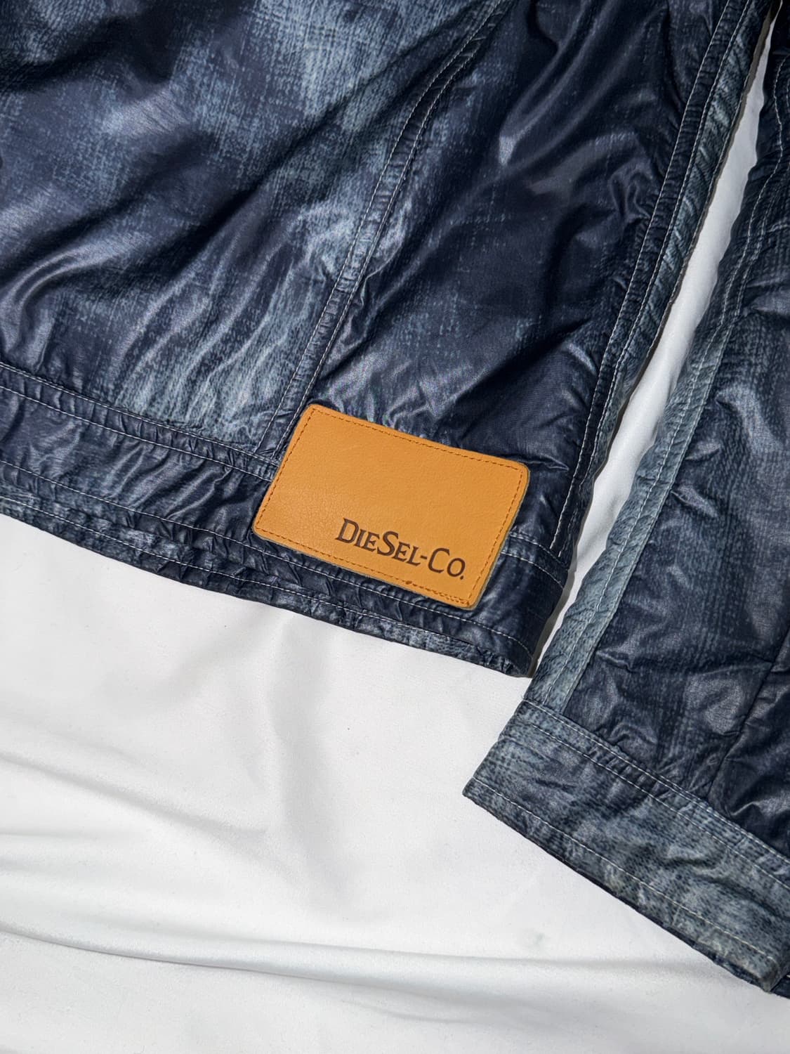 00s 디젤 데님 프린팅 자켓 상품이미지8