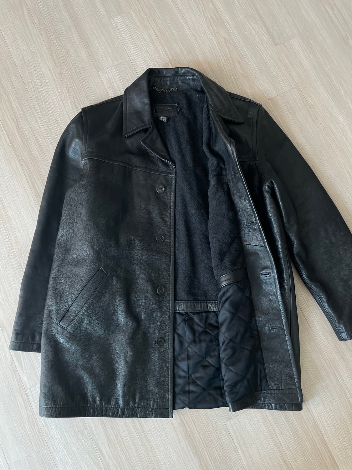 빈티지 제이크루 레더 카코트 상품이미지3