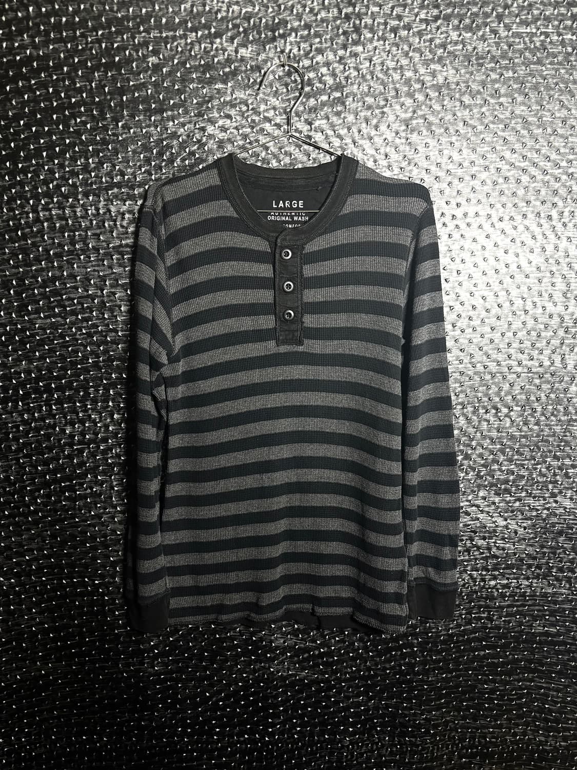 Large 스트라이프 헨리탑 상품이미지1