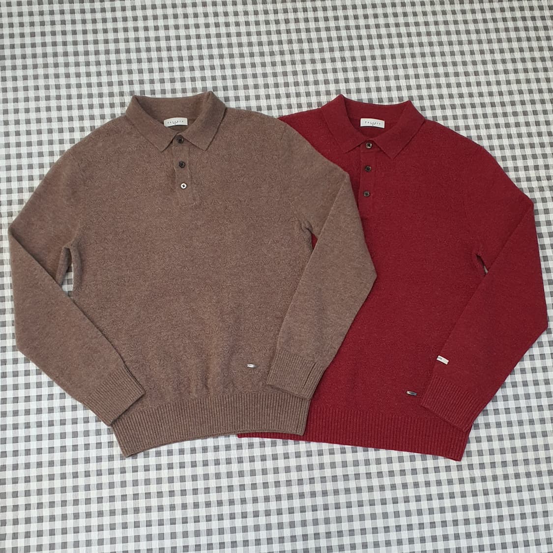 페라노밀라노 울 캐시미어 니트 카라티 남자95 (2벌가격) 상품이미지1