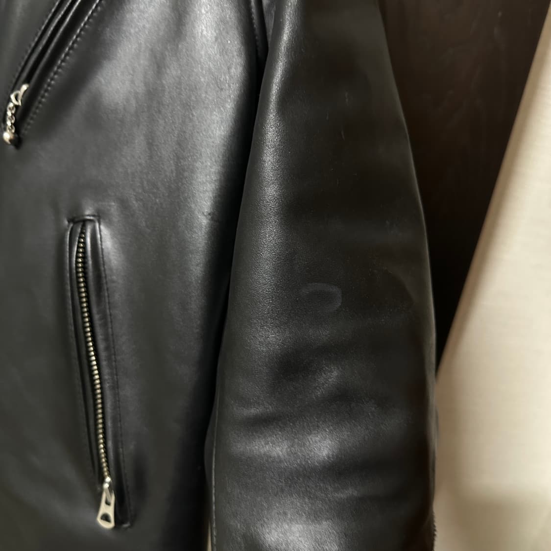 14fw horsehide double rider jacket 상품이미지9