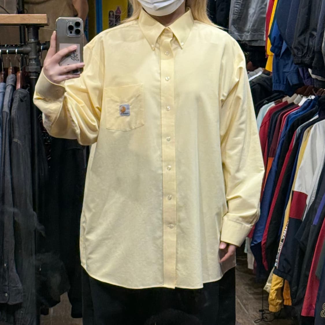 [HI] 칼하트 긴팔셔츠 옐로우  상품이미지2