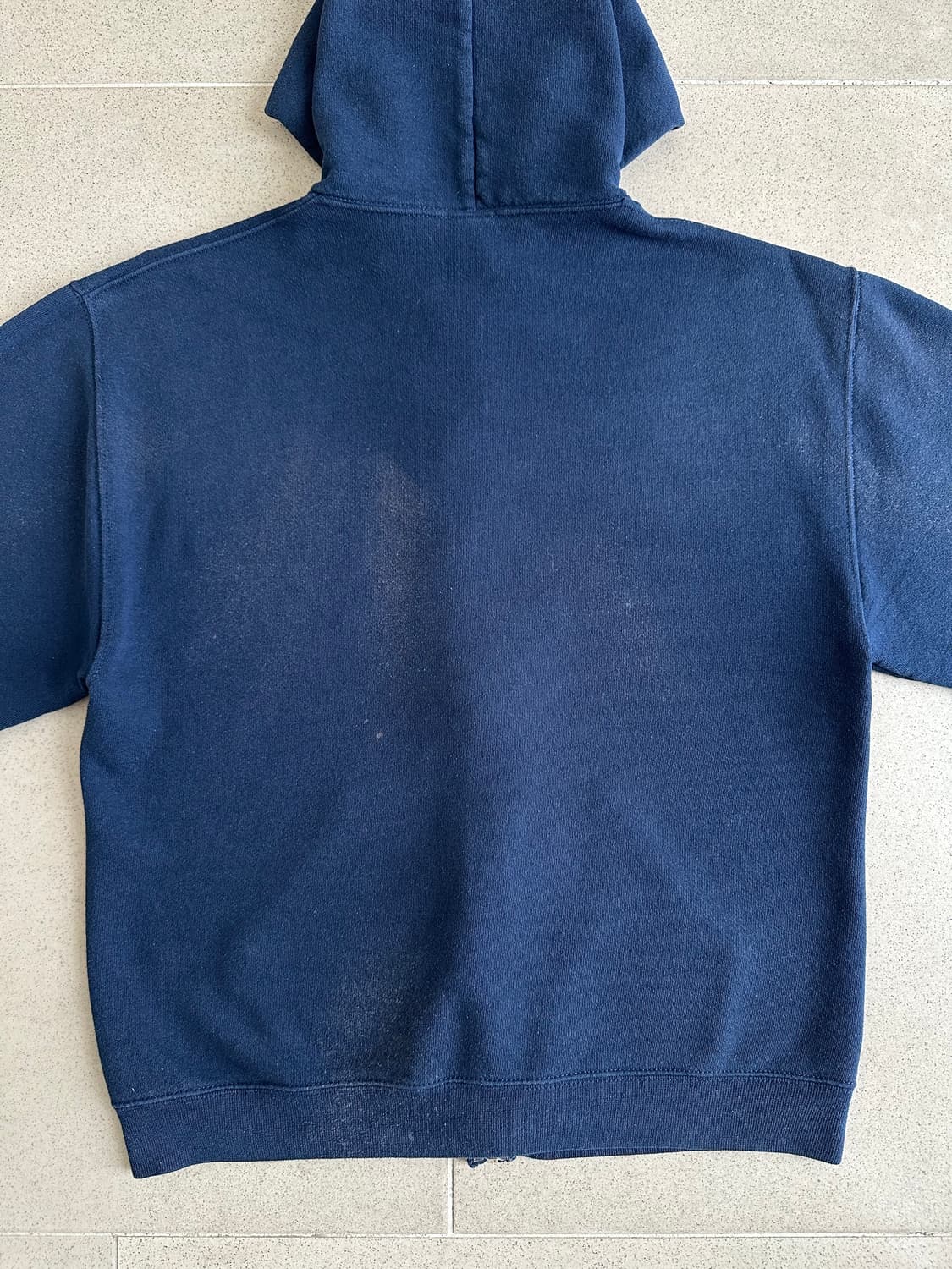 빈티지 러셀 후드집업 네이비 M 상품이미지8