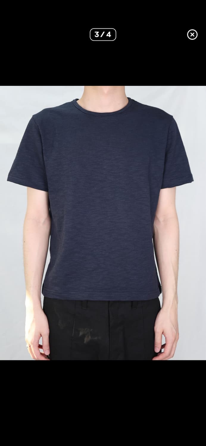 Les fin-t shirt navy 02사이즈 상품이미지3