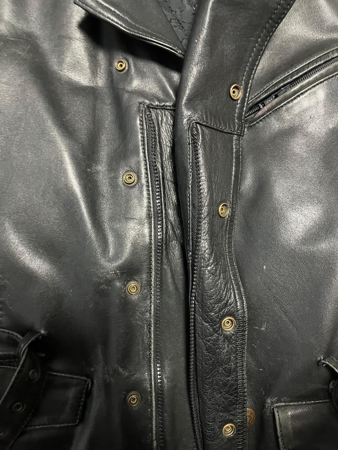 Echtes Leder jacket 상품이미지3