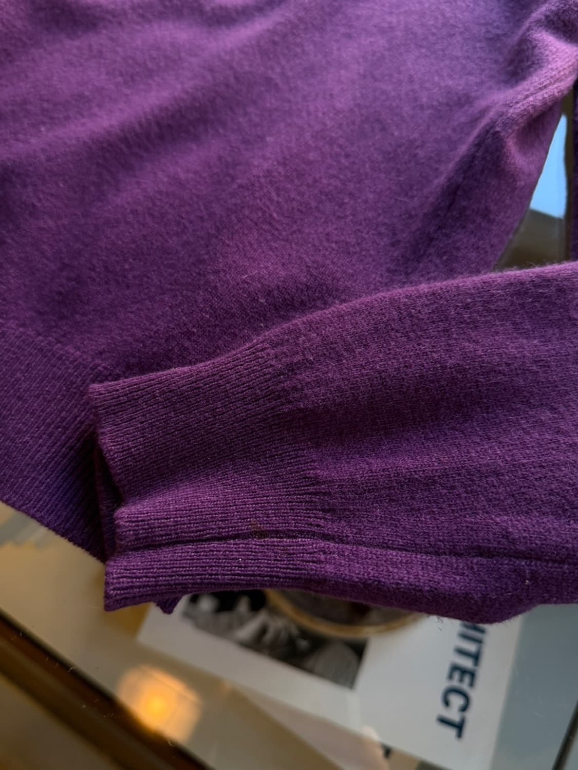 버버리 스코티쉬 램스울 니트 55~66 상품이미지7