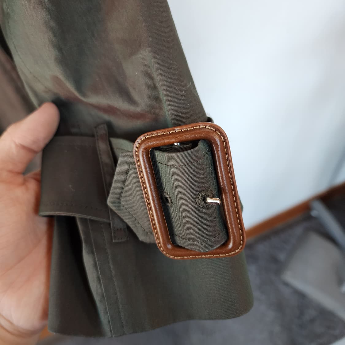 버버리 롱 트렌치 코트 상품이미지5