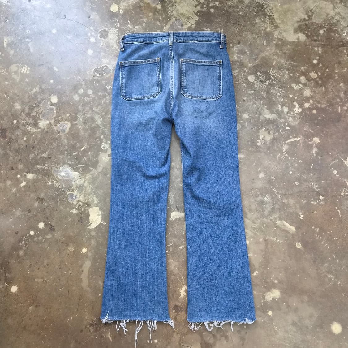 27) ZARA 자라 세미 부츠컷 크롭 청바지 데님팬츠 상품이미지4