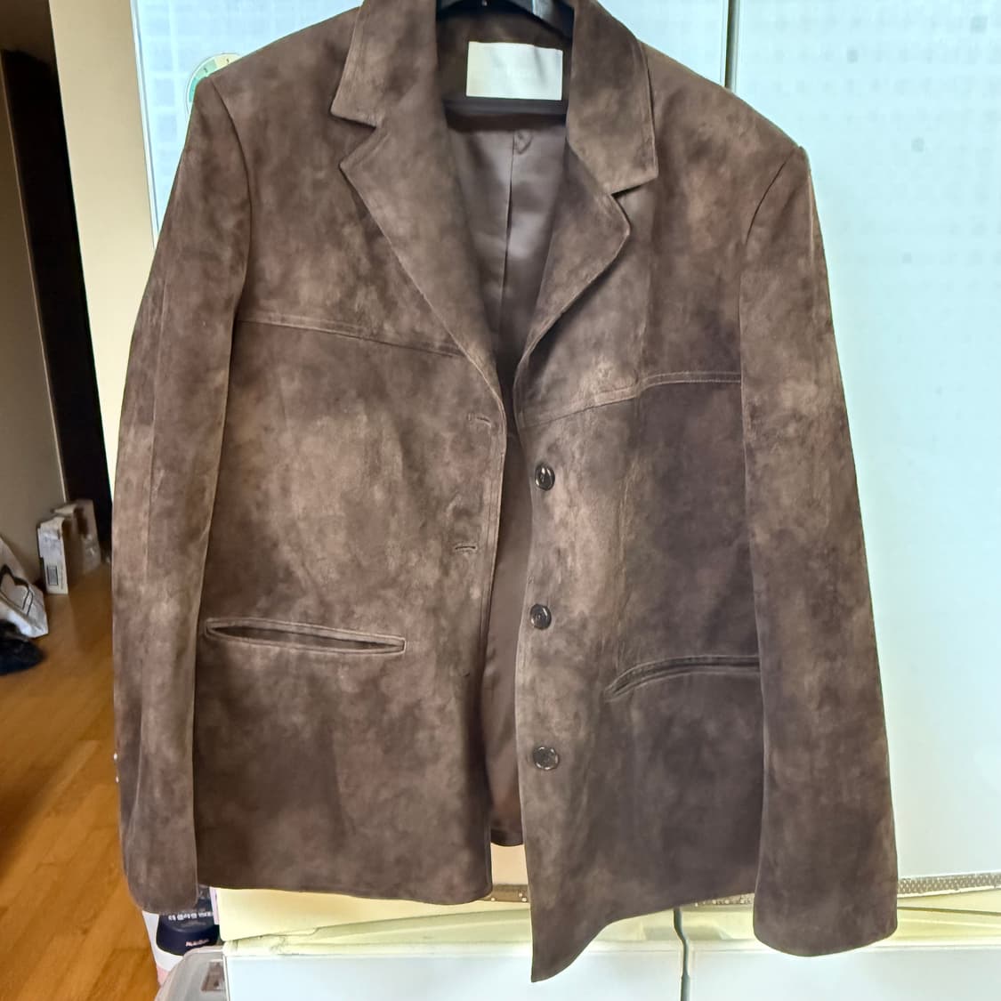 퀸스래빗 스웨이드 자켓 상품이미지1