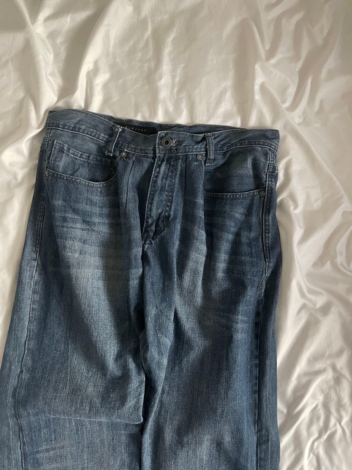 💚무료나눔💚 빈티지 y2k 션존 데님 와이드팬츠 상품이미지6