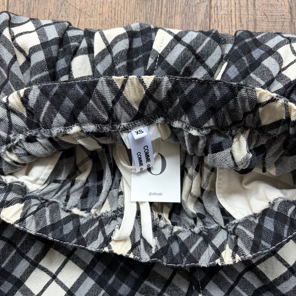 Check Fulling Wool Saruel Pants 상품이미지5