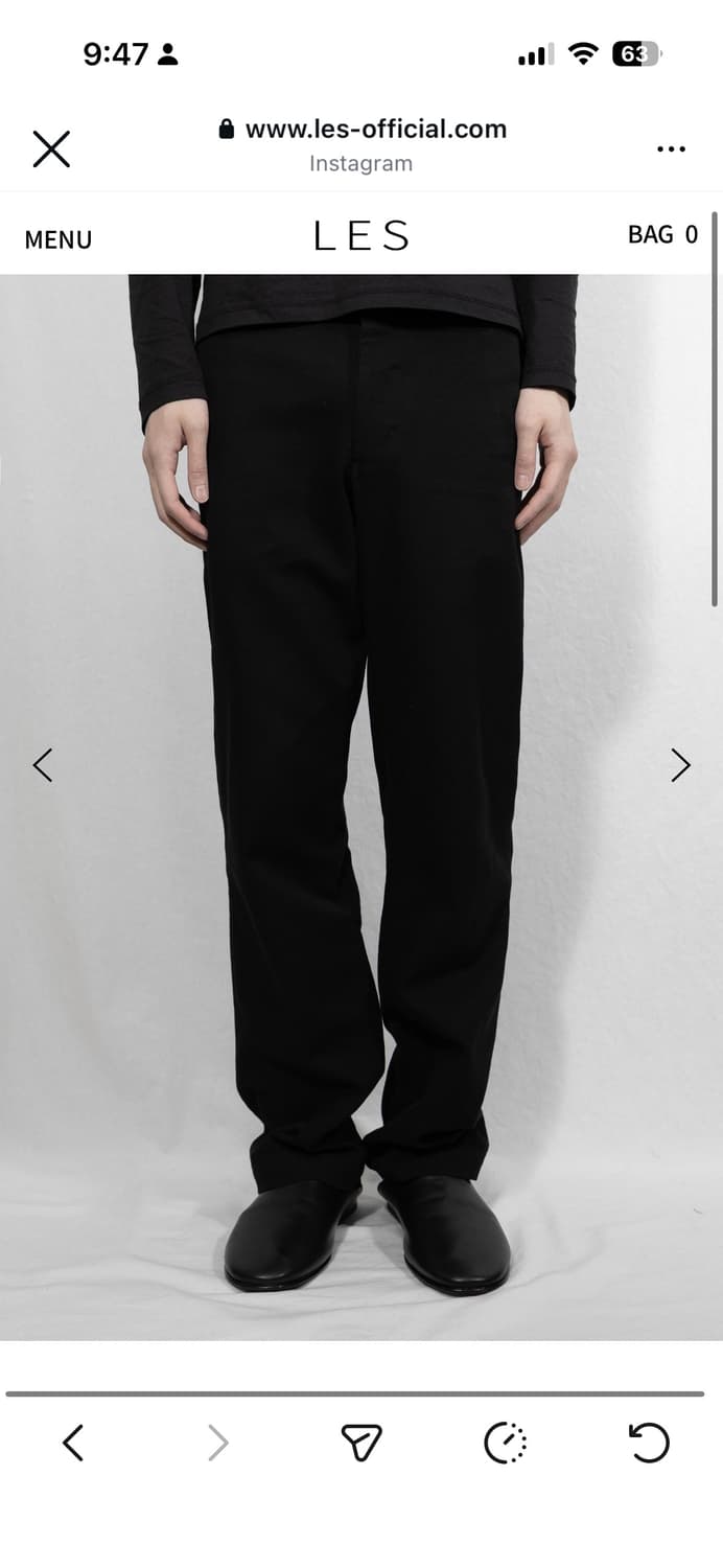 Les pin trouser 상품이미지1