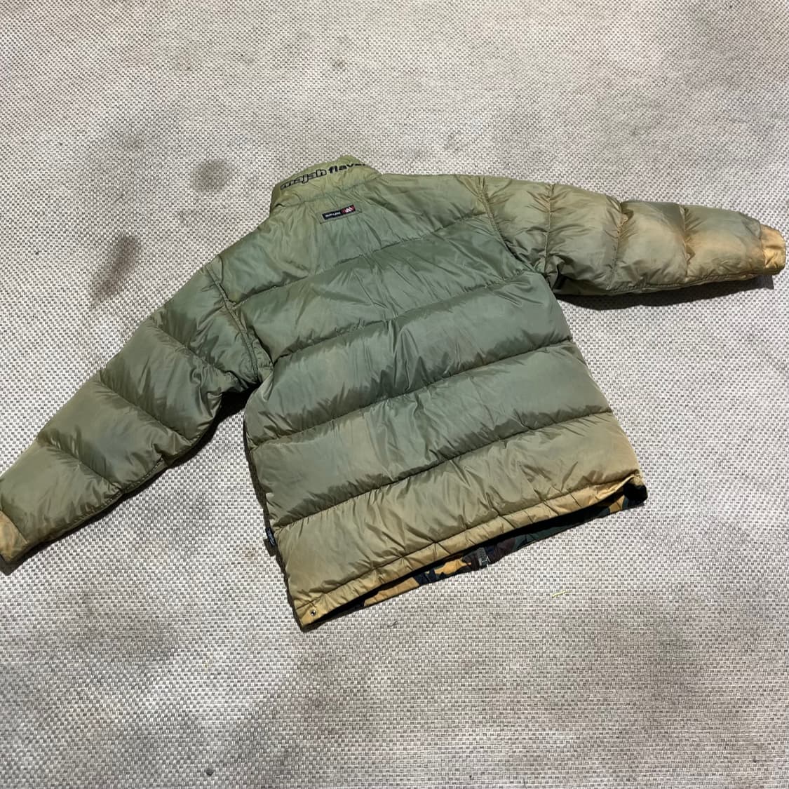 90s vintage mf 양면 패딩 짱짱맨  상품이미지6