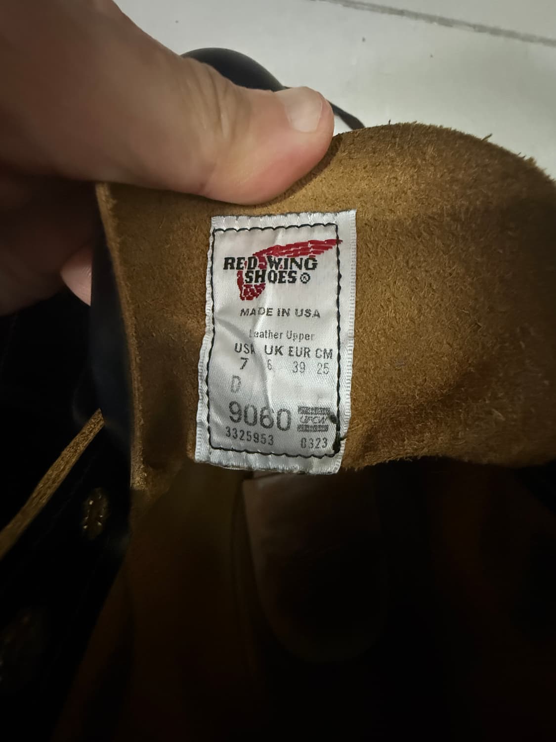 레드윙 벡맨 9060 플랫박스 7D 상품이미지5