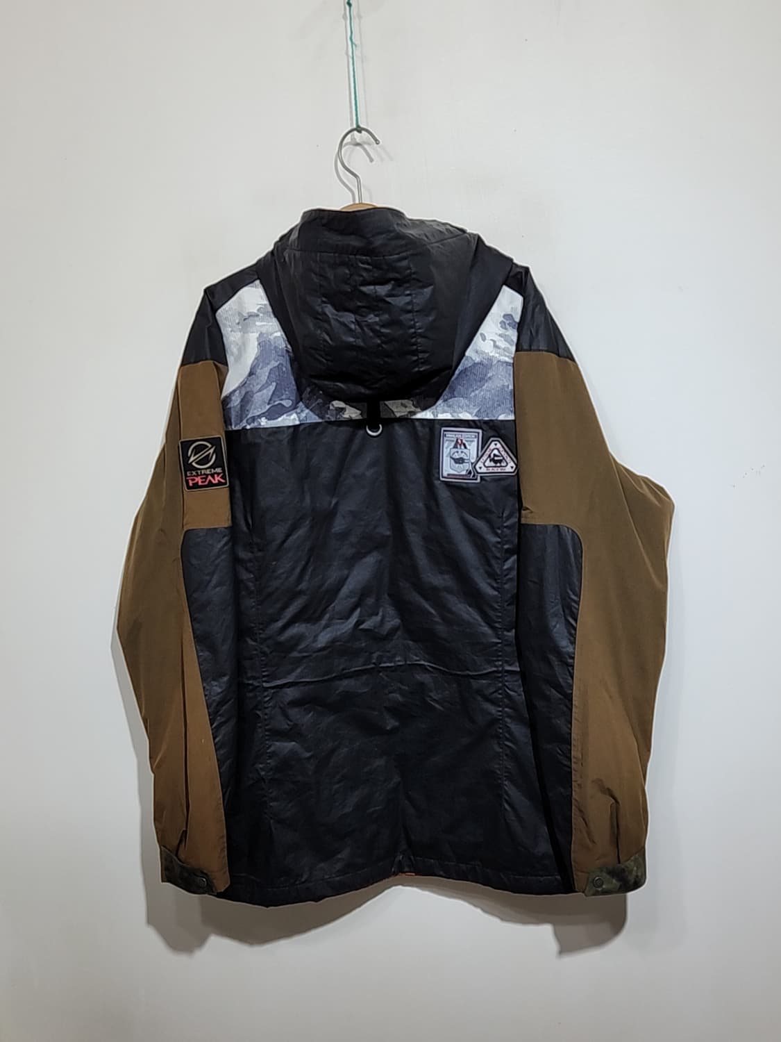 (110) 블랙야크 바람막이 점퍼 카모패턴 빅사이즈 아웃도어 자켓  상품이미지6