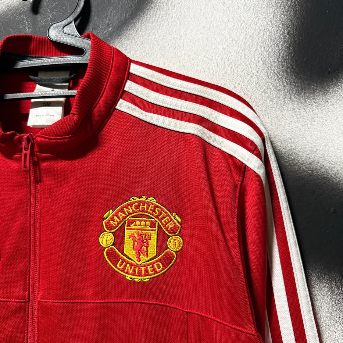 아디다스 맨체스터 유나이티드 맨유 집업 져지 자켓 상품이미지4