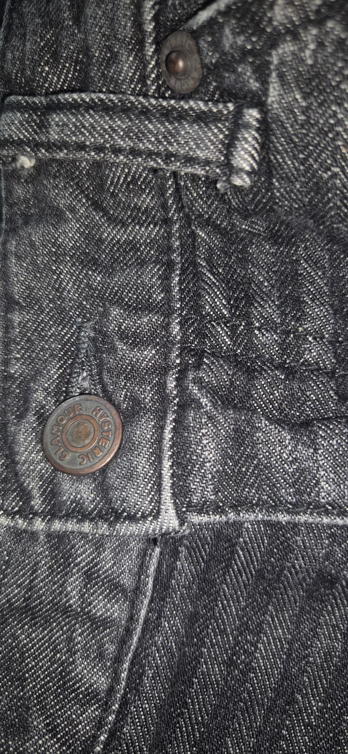 히스테릭 글래머 부츠컷 킨키 데님팬츠(흑청,부츠컷.플레어) 상품이미지6