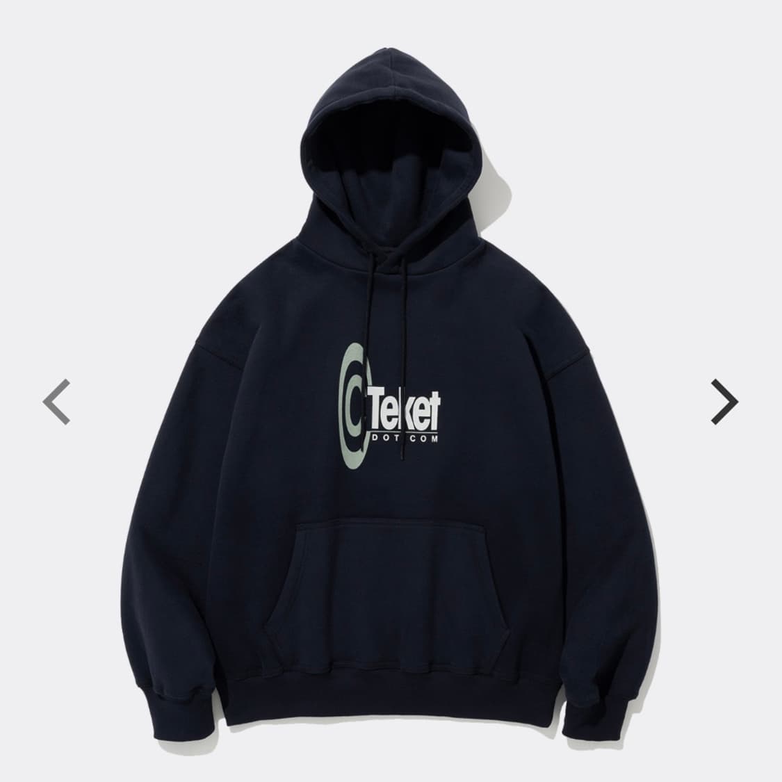 테켓 후드티 심볼 네이비 m 상품이미지1